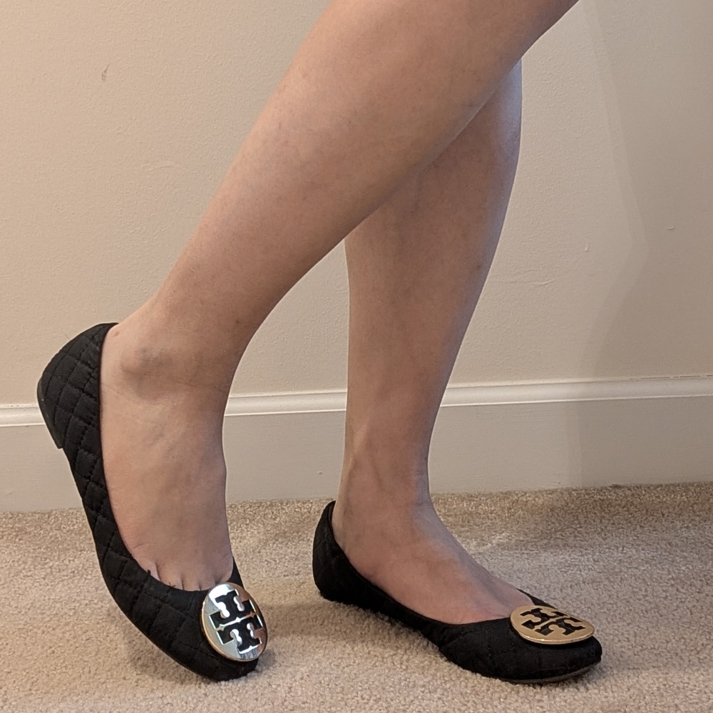Tory Burch Quilted Flats